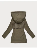 Damska kurtka z monogramem Goodlookin khaki (KK60412-2#)