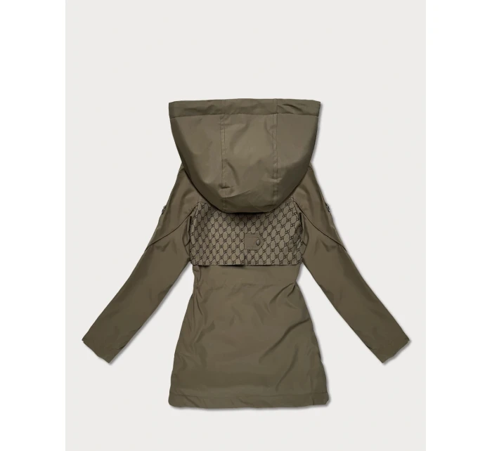 Damska kurtka z monogramem Goodlookin khaki (KK60412-2#)