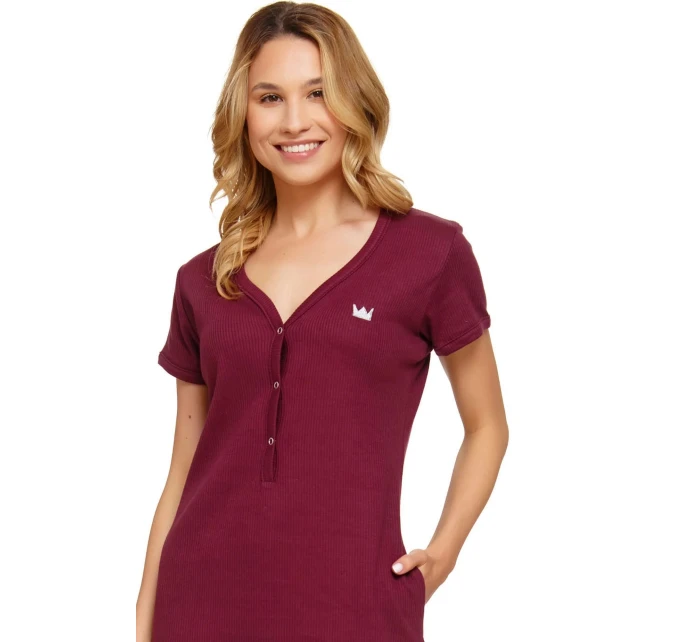 Dámská těhotenská košile 4115 wine - Doctornap