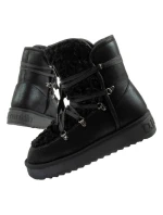 D.Franklin dámské sněhové boty zimní módní kožešina zateplené černé vysoké dámské