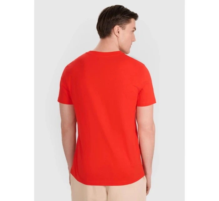 Pánské volejbalové tričko s potiskem 4F 4FRAW25TTSHM3319-62S