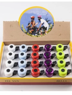 Zvonek mini alu/barva balení 20 kusů