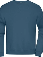 Daiber 8042 Těžká oversize unisex mikina 02.8042 dusty blue