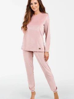 Italian Fashion Akara long length sp. barva:powder pink