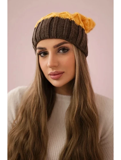 Milano fleecová čepice K203 model 18749979 - K-Fashion Milano fleecová čepice K203 model 18749979 - K-Fashion