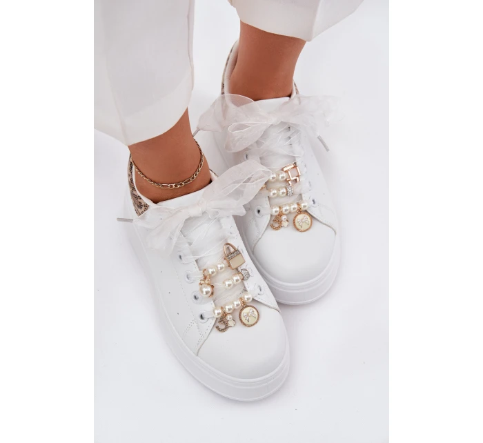 Dámské Tenisky Na Platformě S Bílé Panterka model 21699815 - Boto Dámské Tenisky Na Platformě S Bílé Panterka model 21699815 - Boto