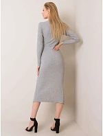 Sukienka DHJ SK model 22556658 szary - FPrice Sukienka DHJ SK model 22556658 szary - FPrice