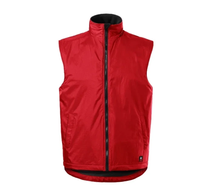 Body Warmer vesta unisex červená