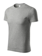 Paint tričko unisex tmavě šedý melír