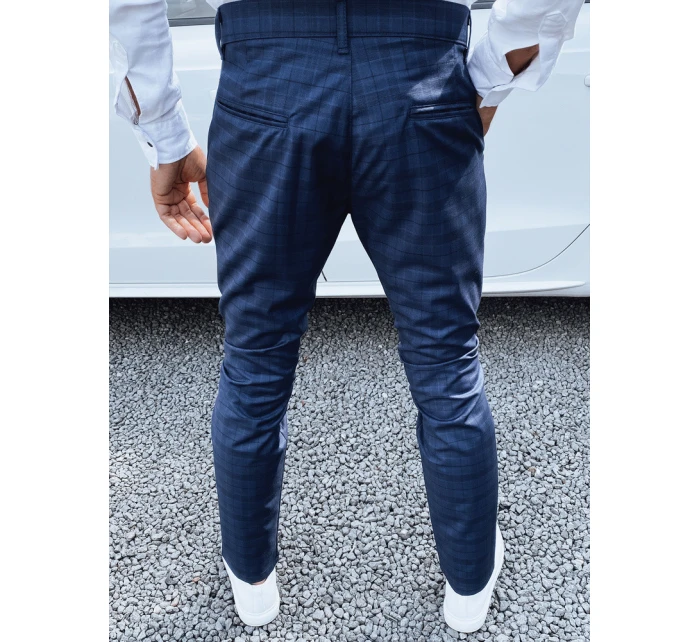 Pánské tmavě modré chinos kalhoty Dstreet model 21977281 - FashionStreet