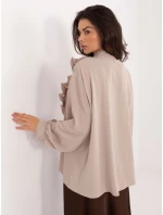 Koszula IT KS model 21795605 beżowy - FPrice Koszula IT KS model 21795605 beżowy - FPrice