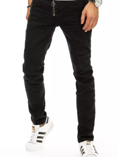 Černé pánské džínové kalhoty UX2944