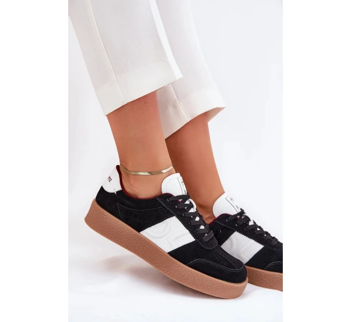 Dámské semišové tenisky Daniel Lopez Just Dare – černé Dámské semišové tenisky Daniel Lopez Just Dare – černé