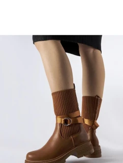 Boty na podpatku  model 206486 Solea