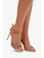 Sandály na podpatku  model 222734 Step in style