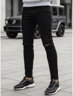 Pánské černé kalhoty FashionStreet UX3852