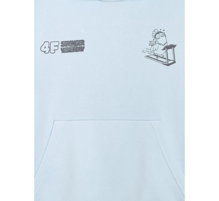 Chlapecká mikina s kapucí model 21736575 - 4F Chlapecká mikina s kapucí model 21736575 - 4F