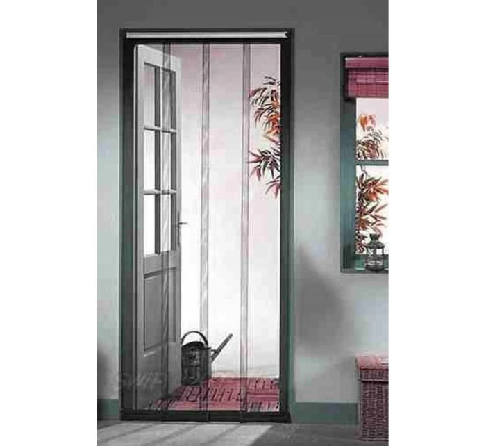 LAMELOVÁ MOSKYTIÉRA 100X220 POLYESTER+PÁSEK NA SUCHÝ ZIP