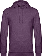 B&C #Hoodie Pánská mikina s kapucí 01.U03W heather purple