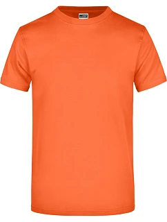 Daiber JN 02 Tričko z těžké bavlny 02.0002 dark orange