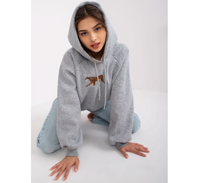 Mikina EM BL 651.99 šedá