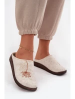 Dámské domácí pantofle Inblu – béžové