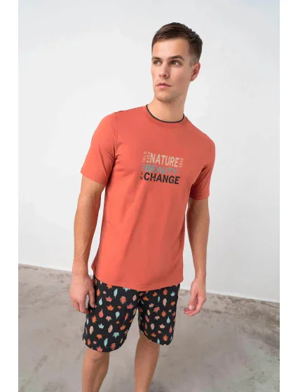 Dvoudílné pánské pyžamo Rory 17618 - Vamp Dvoudílné pánské pyžamo Rory 17618 - Vamp