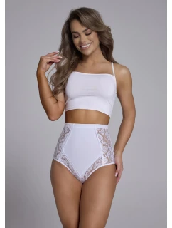 Dámské tvarovací kalhotky Eleganta Bílá - Wolbar