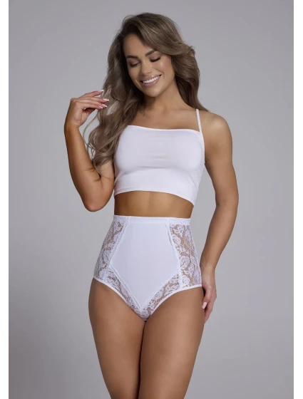 Dámské tvarovací kalhotky Eleganta Bílá - Wolbar Dámské tvarovací kalhotky Eleganta Bílá - Wolbar