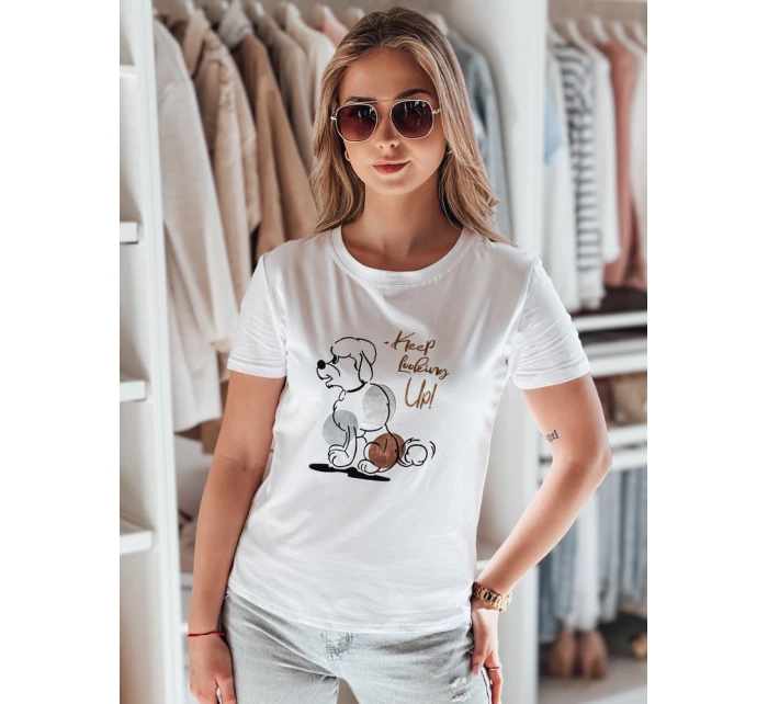 Dámské tričko s bílé Dstreet model 21984251 - FashionStreet