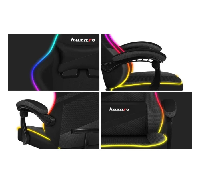 Herní židle Force model 21325966 RGB Black - Huzaro Herní židle Force model 21325966 RGB Black - Huzaro