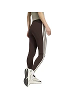 Dámské legíny Essentials 3Stripes hnědé model 22382722 - ADIDAS Dámské legíny Essentials 3Stripes hnědé model 22382722 - ADIDAS