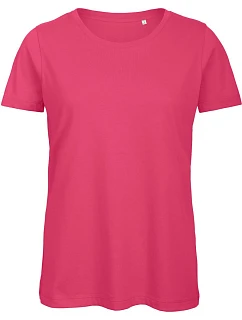B&C Inspire T /women_° Dámské tričko Medium Fit z bio bavlny 01.TW43 fuchsia