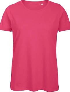 B&C Inspire T /women_° Dámské tričko Medium Fit z bio bavlny 01.TW43 fuchsia