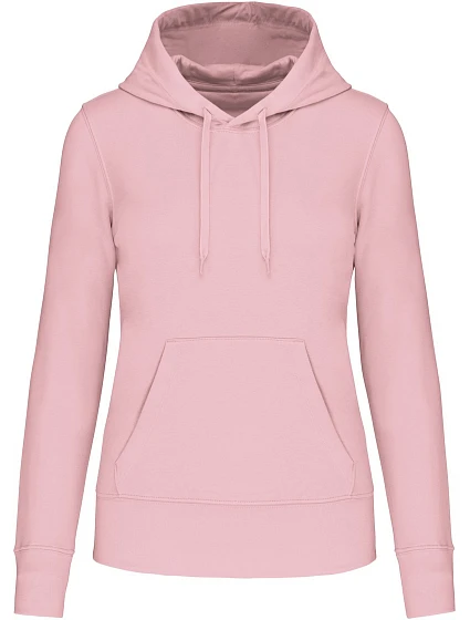 Kariban K 4028 Dámská eco-friendly mikina s kapucí 20.4028 pale pink Kariban K 4028 Dámská eco-friendly mikina s kapucí 20.4028 pale pink