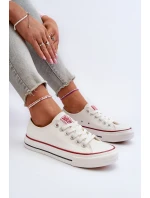 Nízké dámské tenisky Big Star NN274274 Bílé Nízké dámské tenisky Big Star NN274274 Bílé