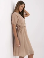 Šaty 217 SK 25663.02 béžová