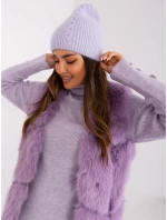 Czapka AT CZ model 18997519 jasny fioletowy - FPrice Czapka AT CZ model 18997519 jasny fioletowy - FPrice