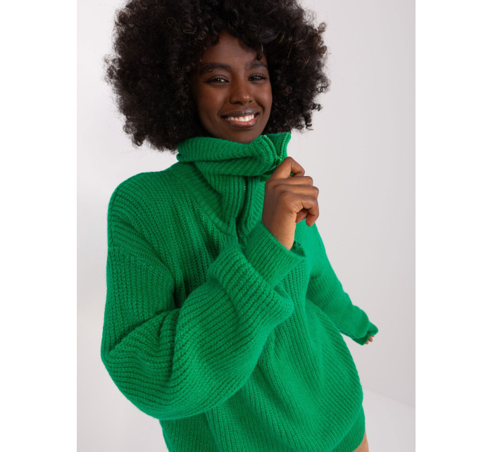 Sweter BA SW 0374.35P zielony