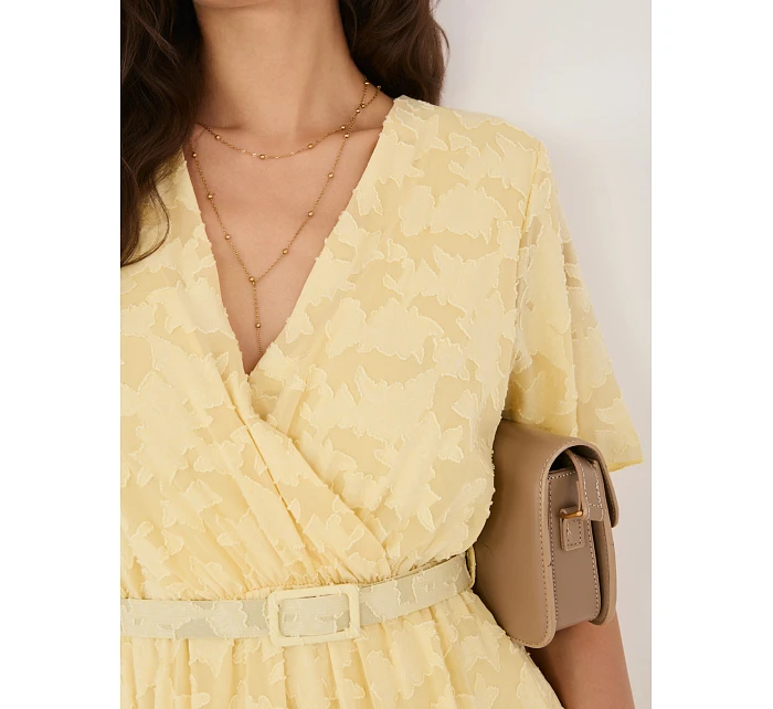 Šaty IT SK 22675.04 světle žluté