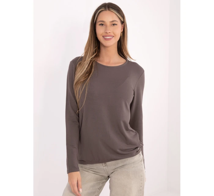 Bluzka RV BZ A model 21801765 szaro beżowy - FPrice Bluzka RV BZ A model 21801765 szaro beżowy - FPrice