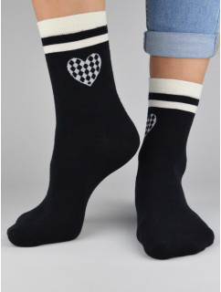 NOVITI Ponožky SB047-W-01 Black