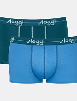 Pánské boxerky Start Hipster C2P box - UNKNOWN - tyrkysové V017 - SLOGGI