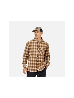 Pánská košile ROSSIGNOL RANCH PLAID SHIRT, šedá