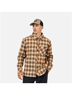 Pánská košile ROSSIGNOL RANCH PLAID SHIRT, šedá