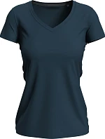 Stedman Stretch-T V-neck Women Dámské tričko s výstřihem do V 05.9710 marina blue
