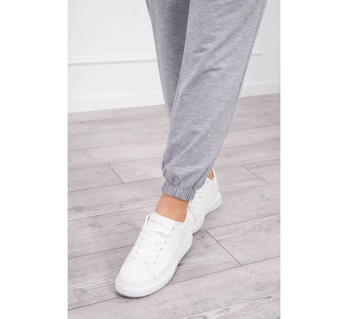 3dílná bavlněná souprava šedá