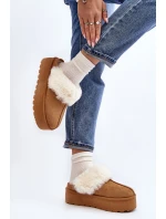 Dámské sněhule na tlusté podešvi Camel Starlyn