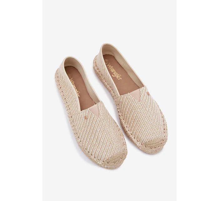 Dámské espadrilky Wrangler 20261079.06V světle béžové