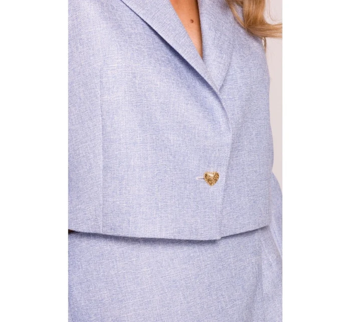 sako světle modré model 20970770 - Moe sako světle modré model 20970770 - Moe